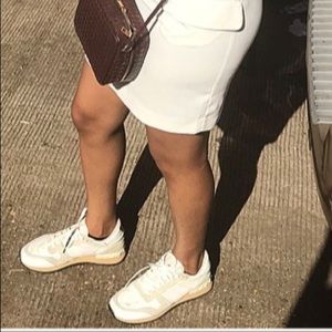 white valentino rock runners